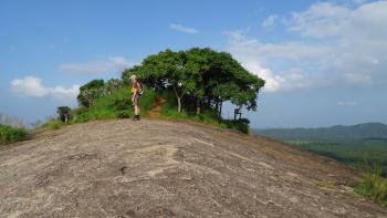 auf dem Pidurangala-Felsen