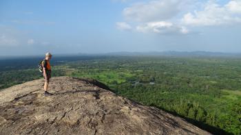 auf dem Pidurangala-Felsen