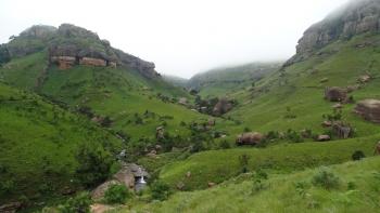 wieder aufwärts zur Witsieshoek Lodge