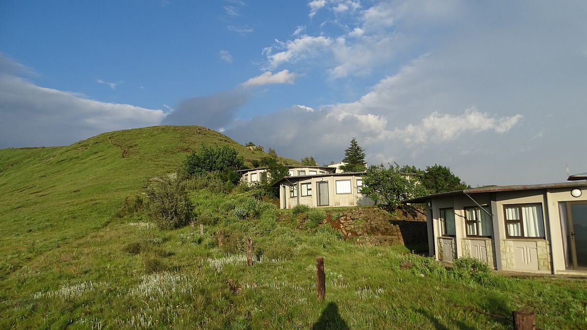 sonniger Morgen in der Witsieshoek Lodge