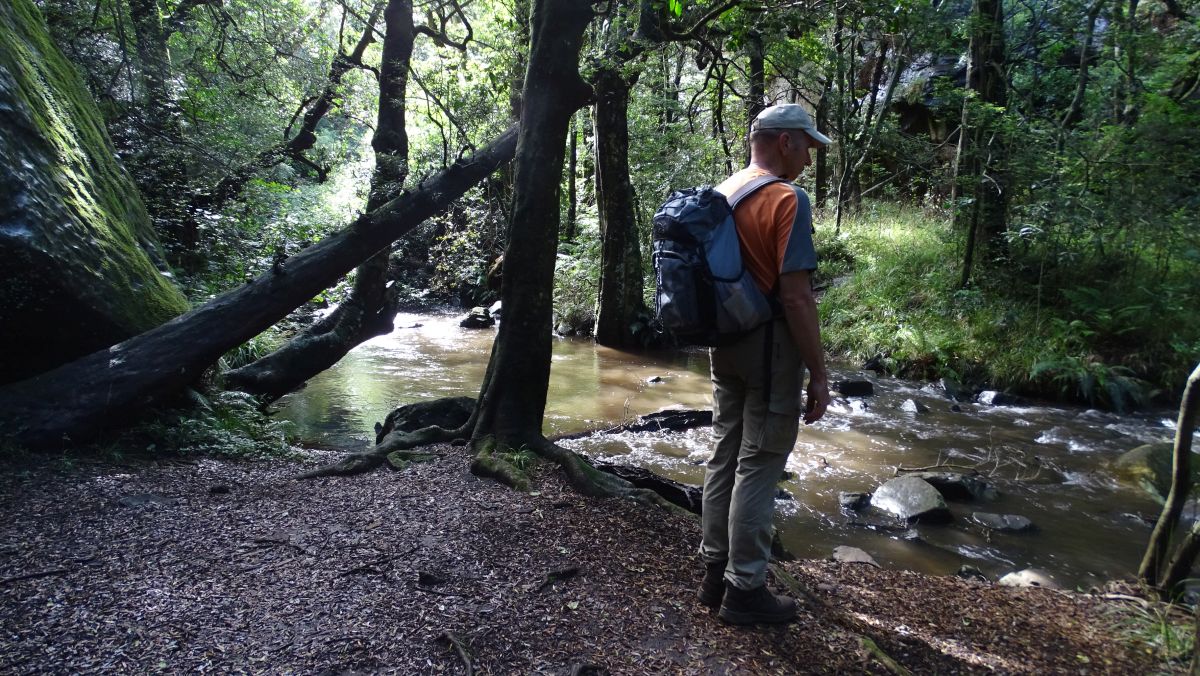 am Bach, wie rüberkommen?