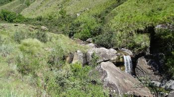 kleiner Wasserfall