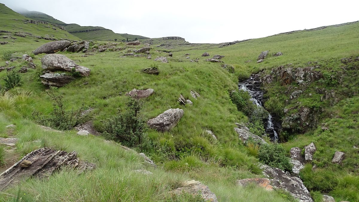 kleiner Wasserfall