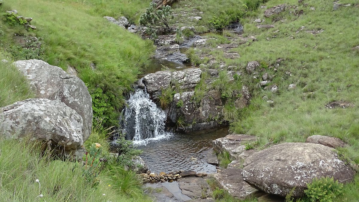 noch ein kleiner Wasserfall