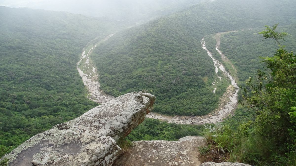 Flussschleife in der Oribi-Schlucht