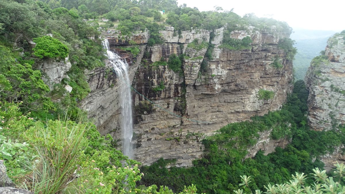 Wasserfall von der Seite