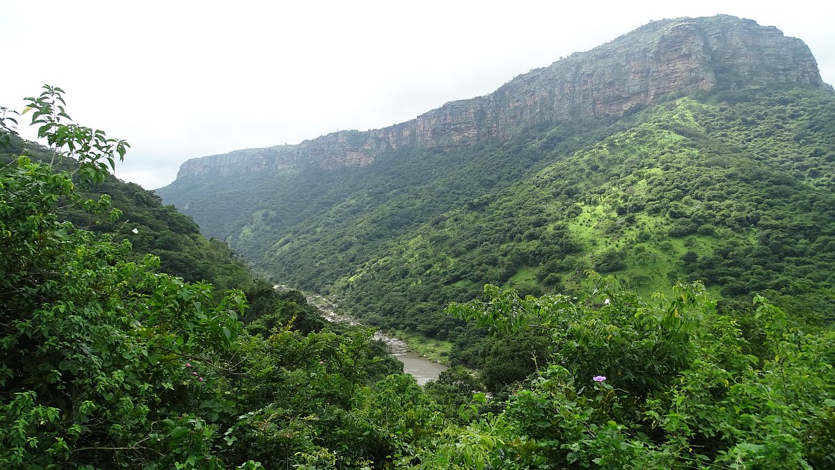 Oribi-Schlucht, fast unten