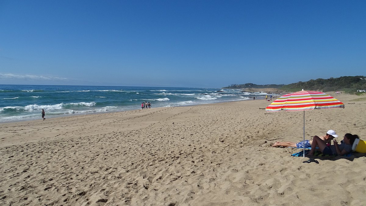 viel Platz am Strand