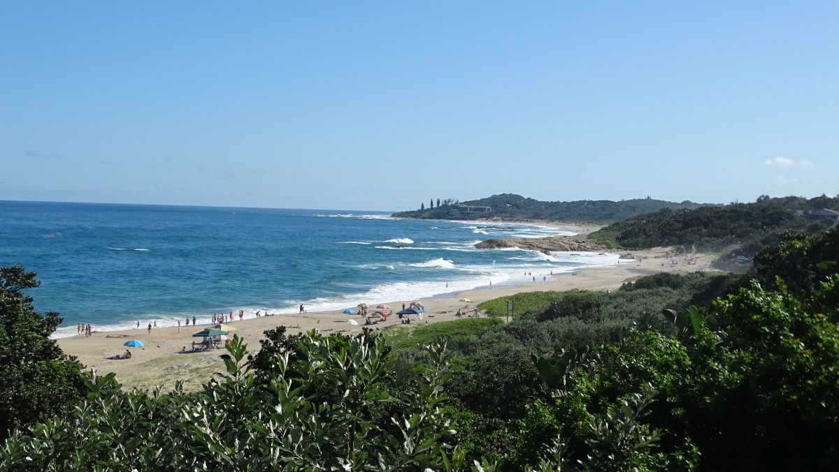 wieder zurück an "unserem" Strand