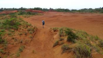 in der "Red Desert" in der Nähe