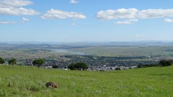 Blick auf Vryheid