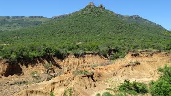 Ithala Game Reserve, Erosionsgebiet