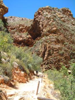 Wanderung zum Meiringspoort Waterfall