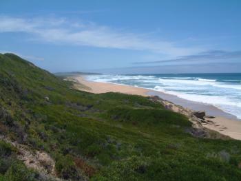 Abstieg zum Strand