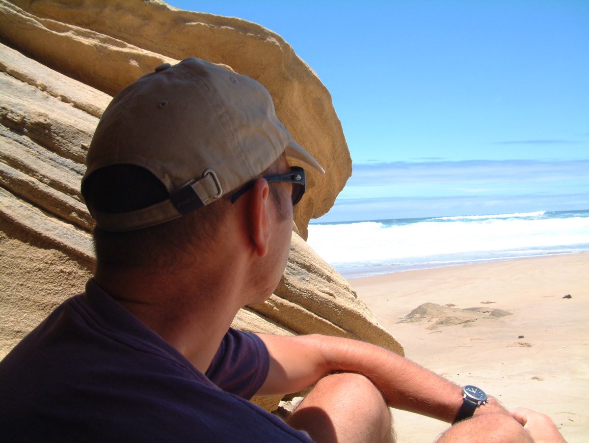 herrlich wilder und einsamer Strand