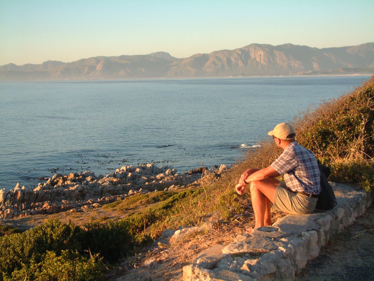 Abend an der Küste bei Gansbaai