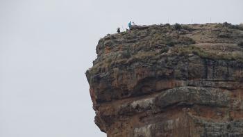 Brandwag Buttress, ein gigantischer Aussichtsfelsen