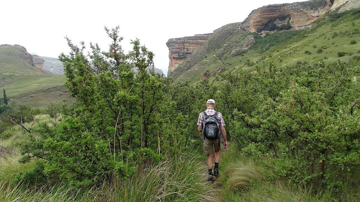 Beginn der Wanderung