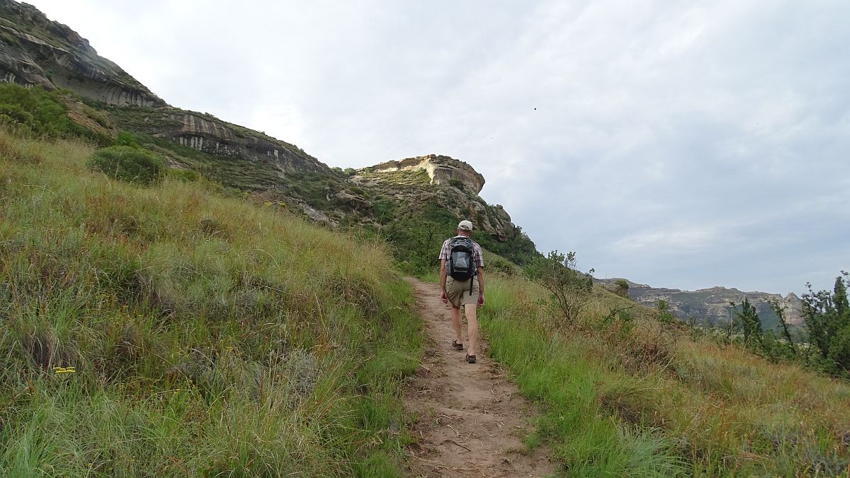 abendliche Wanderung an der Unterkunft