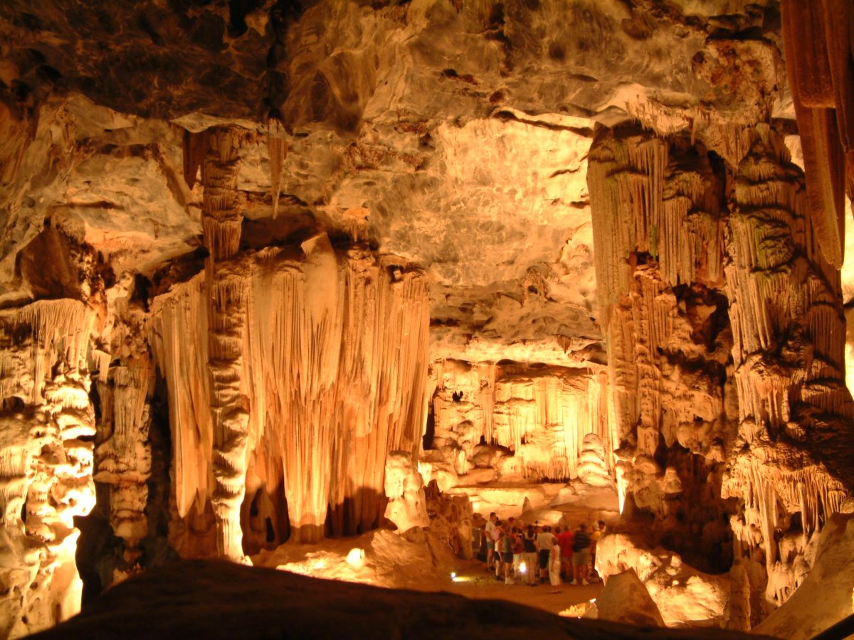 in den Cango Caves