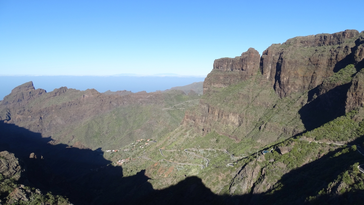 Blick in die Masca-Schlucht