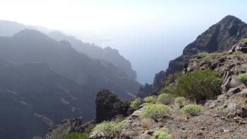 Blick in den Barranco Seco