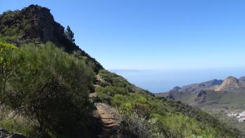 kurze Wanderung mit Cachesuche an der Ermita del Santo Angel de la Guarda nördlich von Arguayo