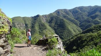 Blick in den Barranco de Bucarón