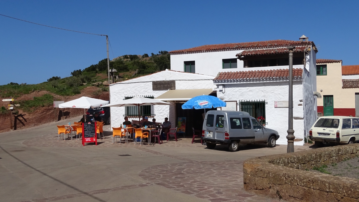 Dorfbar "Los Bailaderos" in Teno Alto, hier gab es Ziegenbraten