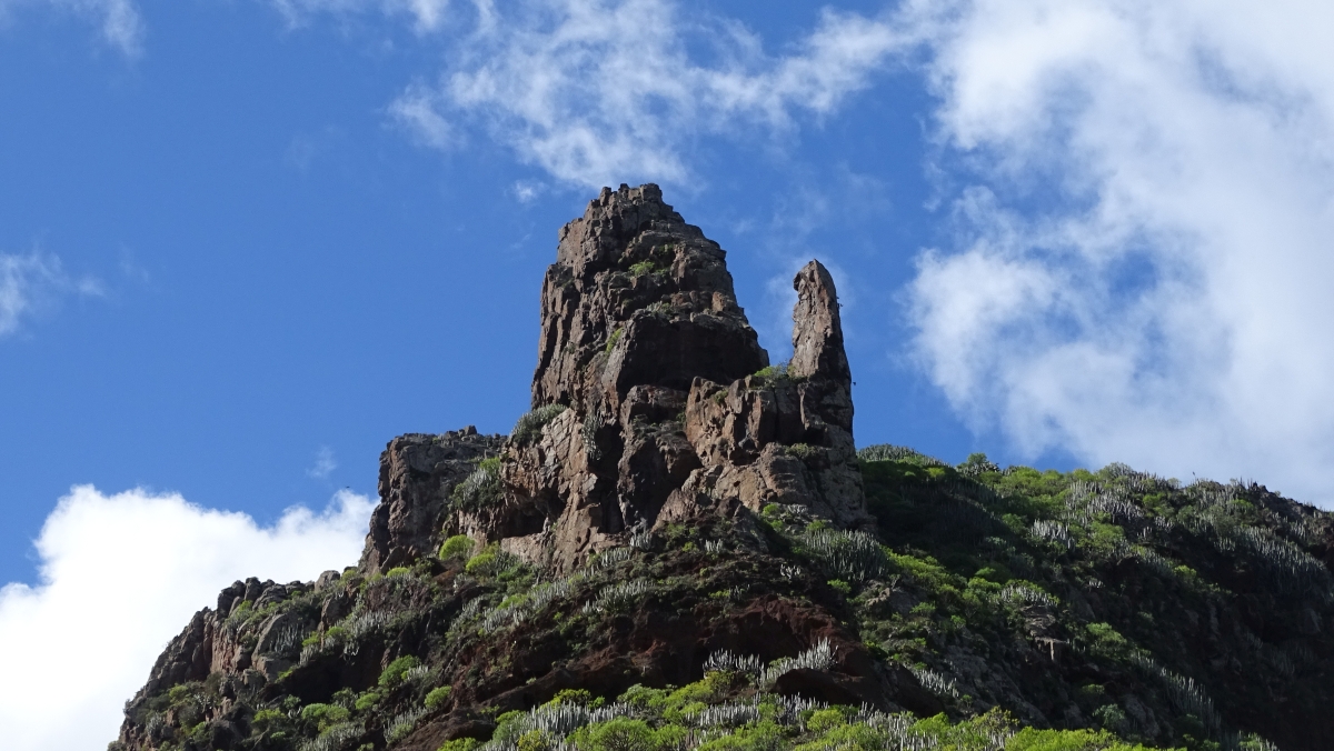 Gipfelfelsen, welchen wir umrundet haben