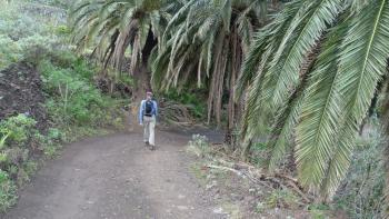 Beginn der Wanderung