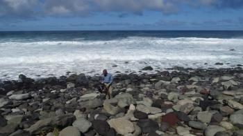 Rast an der Playa de Tamadite