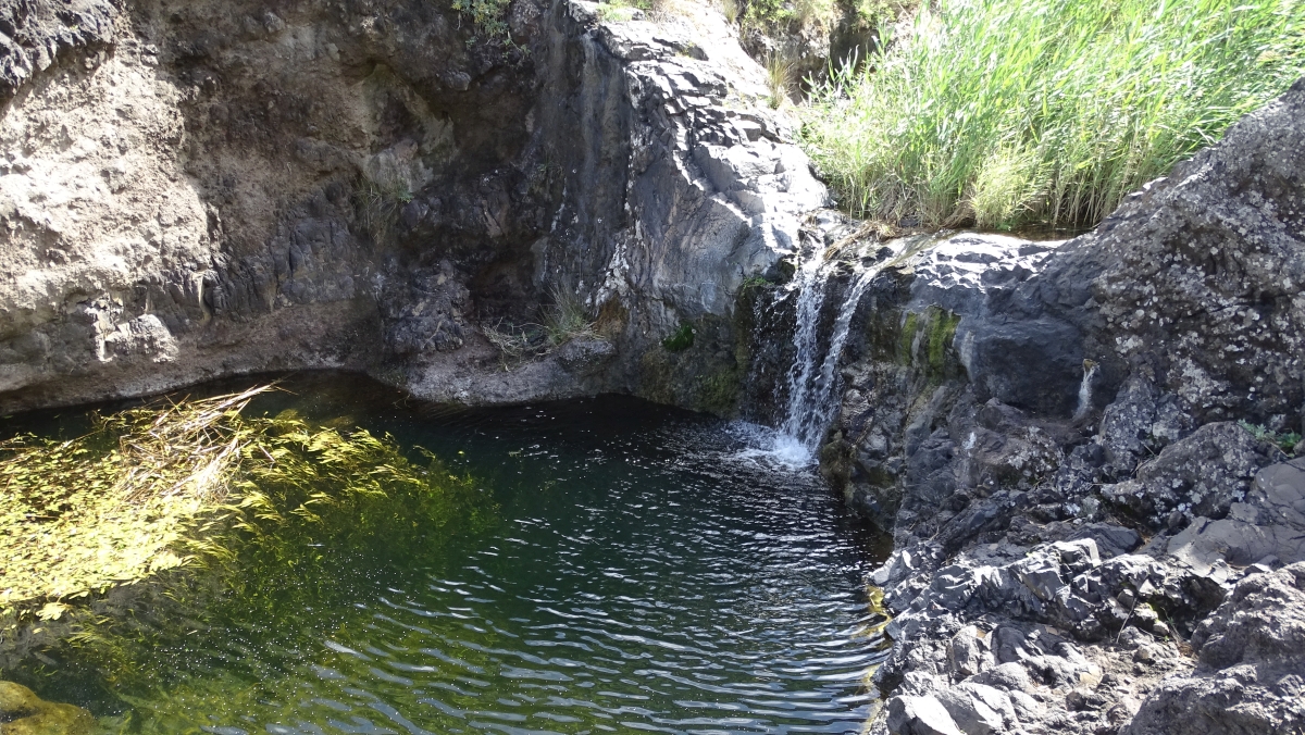 kleiner Wasserfall