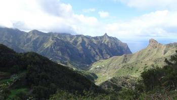 Blick zurück in der Barranco de Afur