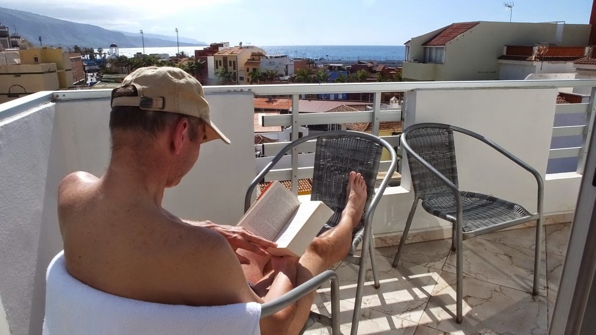 Nachmittagssonnen auf dem Balkon