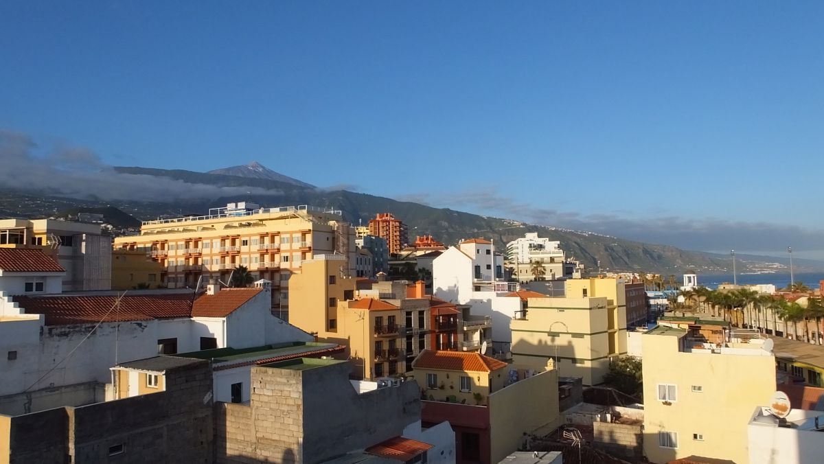 Teide über Puerto de la Cruz