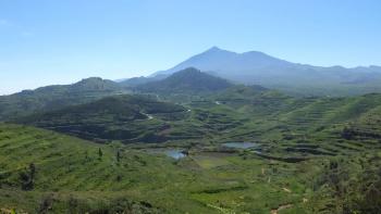 von Ferne grüßt der Teide