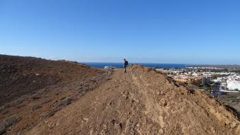 Montaña Amarilla, rechts Costa del Silencio