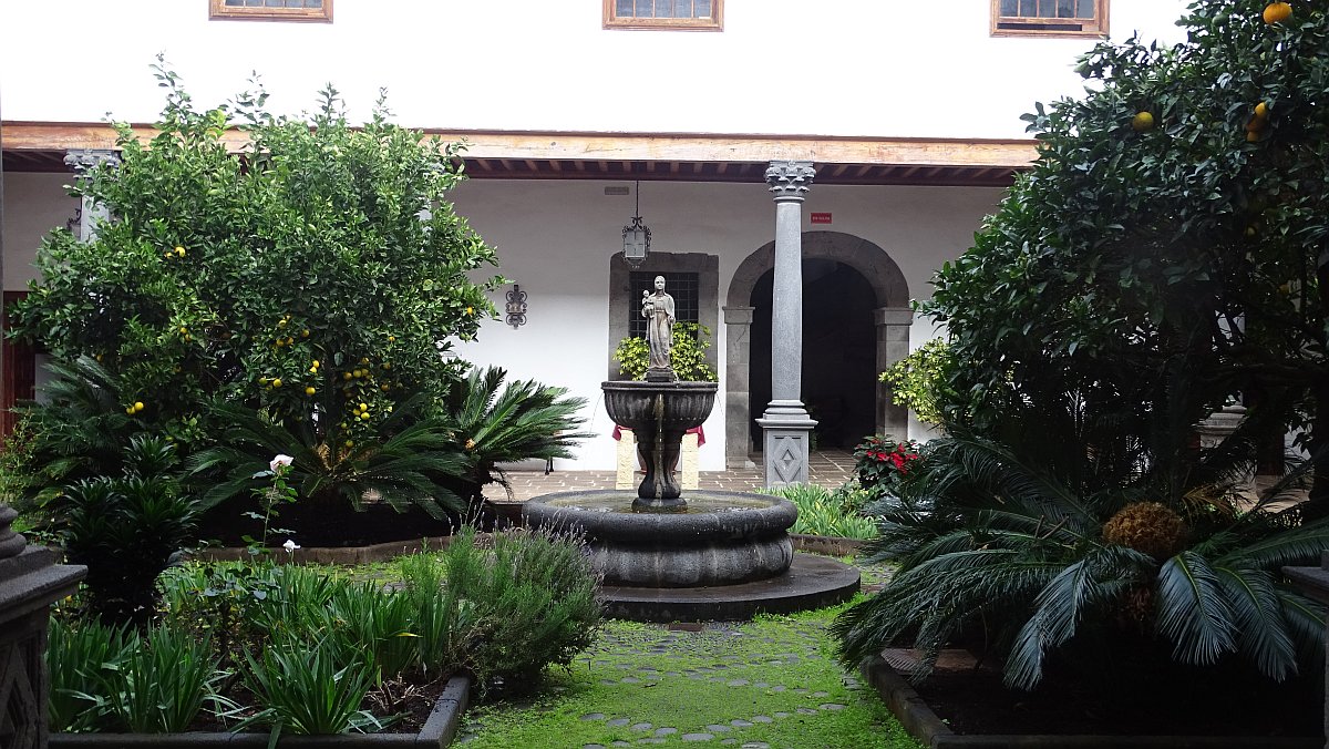 herrlicher Innenhof in La Laguna