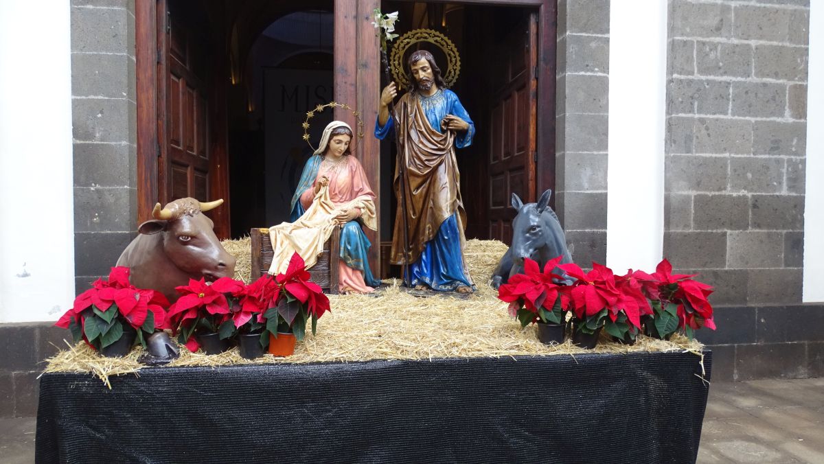 Weihnachtskrippe in Kathedrale von La Laguna