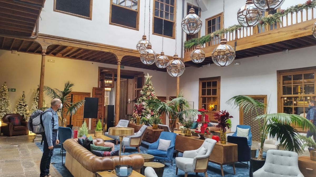 Hotellobby von Gran Hotel