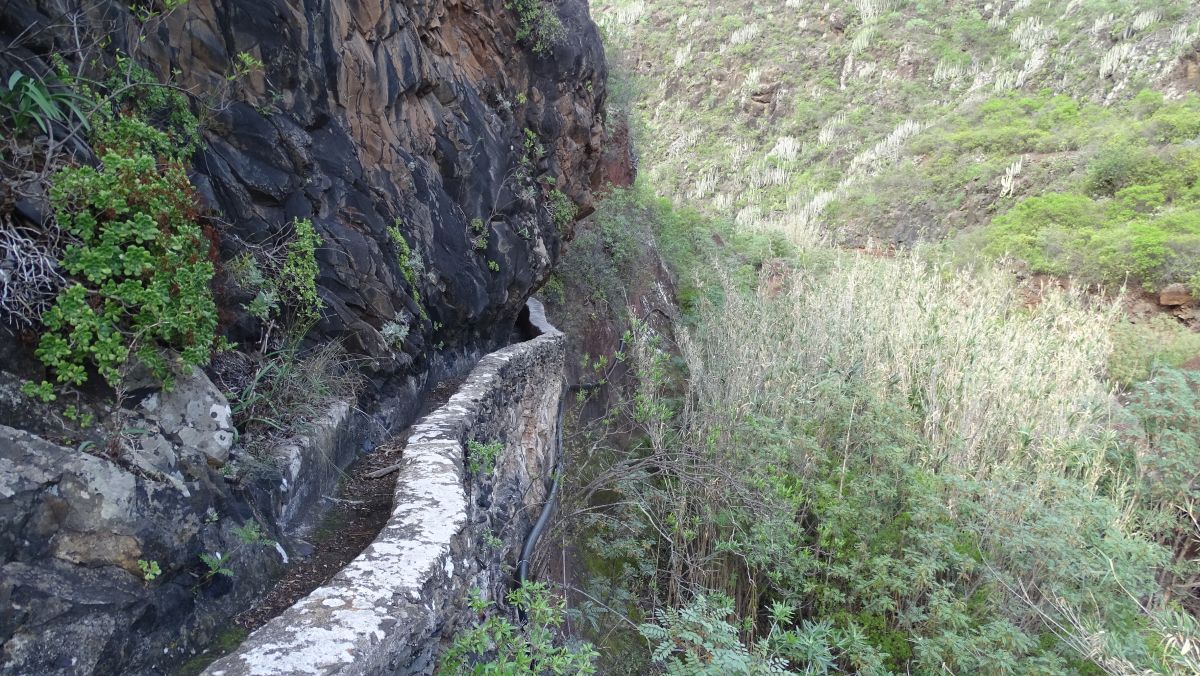 auf die Wanderung im Wasserkanal haben wir dann doch verzichtet