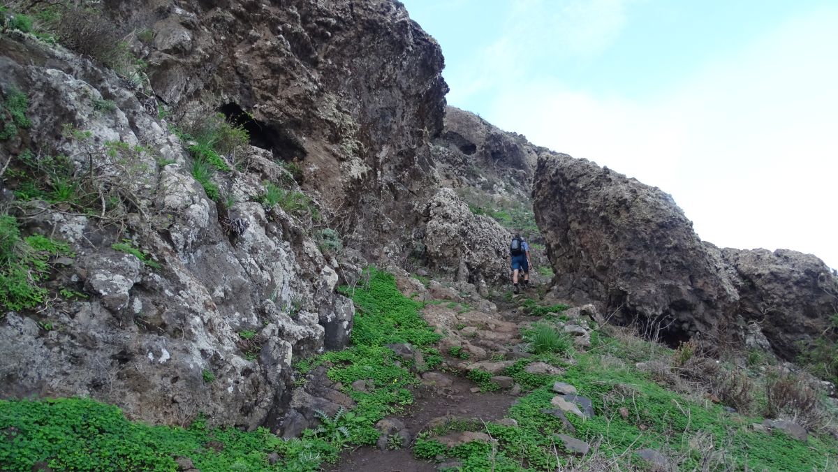 Aufstieg zum Montaña de Tafada