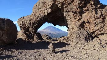 kleiner Felsbogen am Montaña de la Negrita