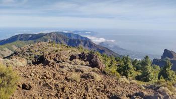 Blick zur Nordostspitze Teneriffas