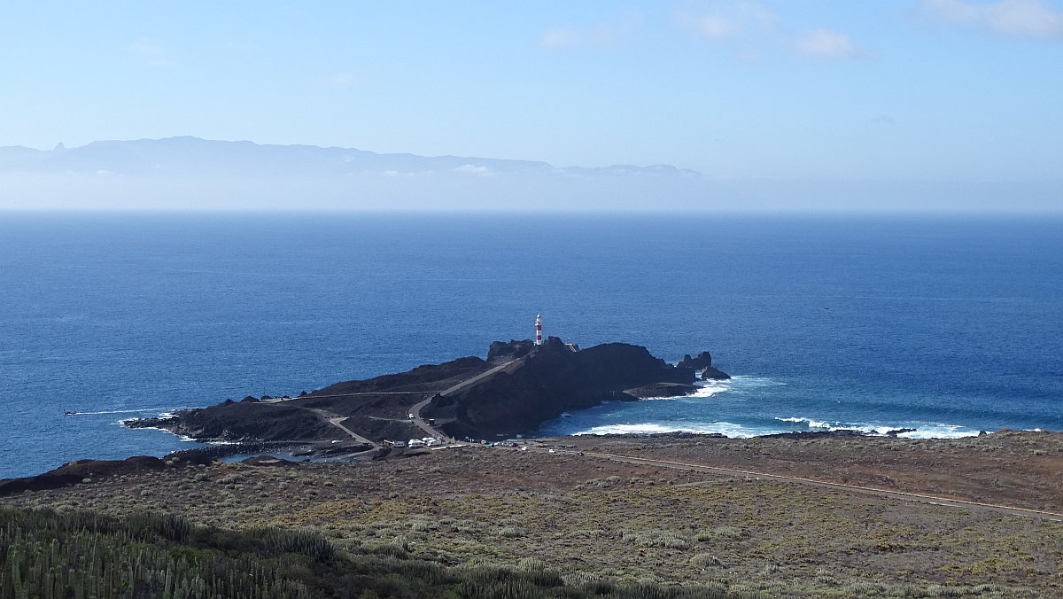 Punta de Teno, dahinter La Gomera