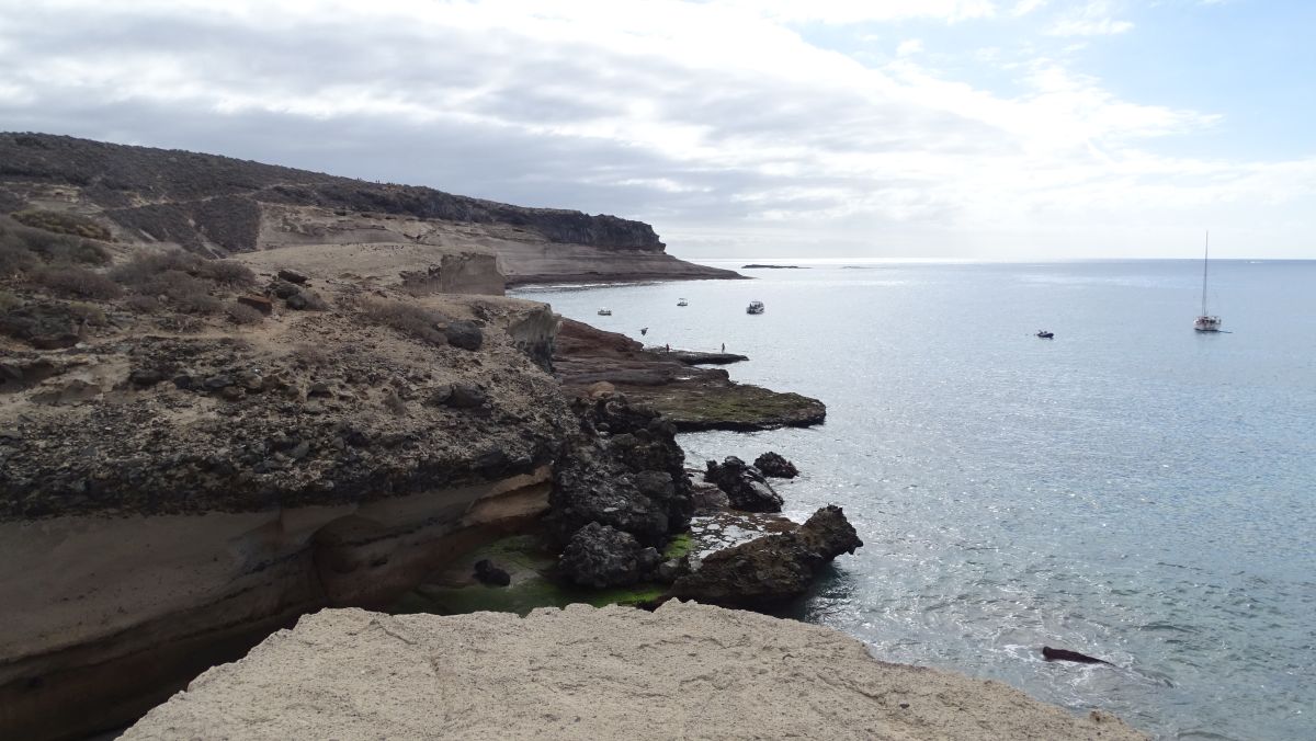 Bucht vor der Playa Diego Hernández