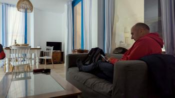 in der Ferienwohnung