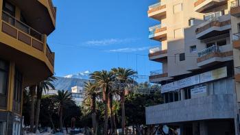 Start in Puerto de la Cruz mit Teideblick