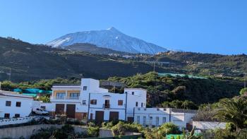 Start in Santa Catalina unterhalb des majestätischen Teide